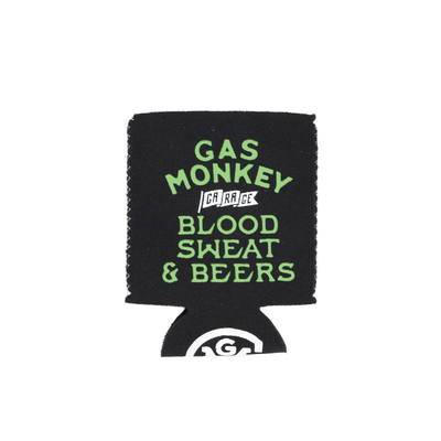 Banner Year Beer Insulator - Black/Green
