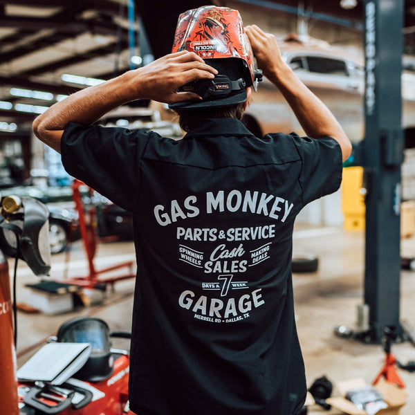 Short Sleeve Work - Black – Gas Monkey Garage
