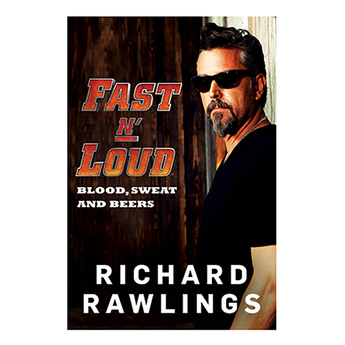 Autographed Fast N' Loud Blood, Sweat and Beers Paperback Book