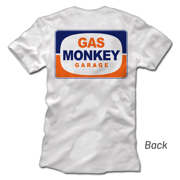 Gas Em Up Tee - White