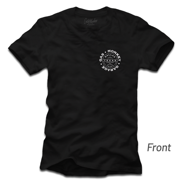 GMG Medallion Black Tee