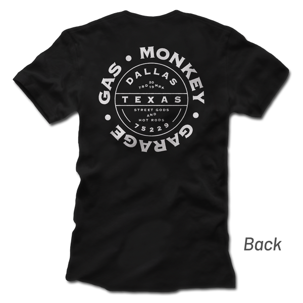 GMG Medallion Black Tee