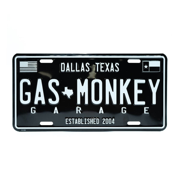GAS MONKEY License Plate