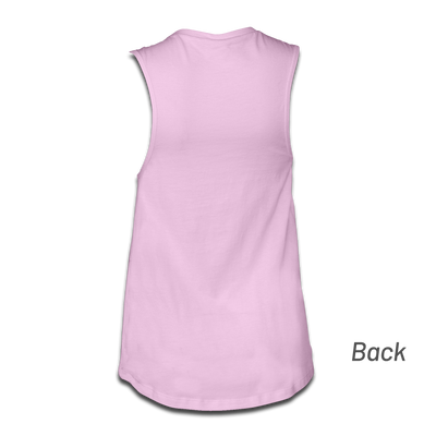 Ladies Pinstripe Tank - Lilac