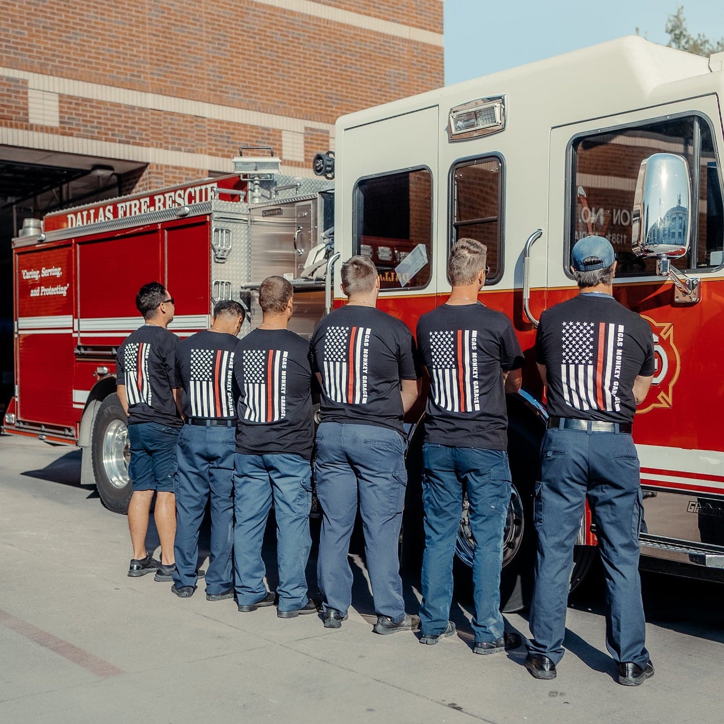 GMG Thin Red Line Tee