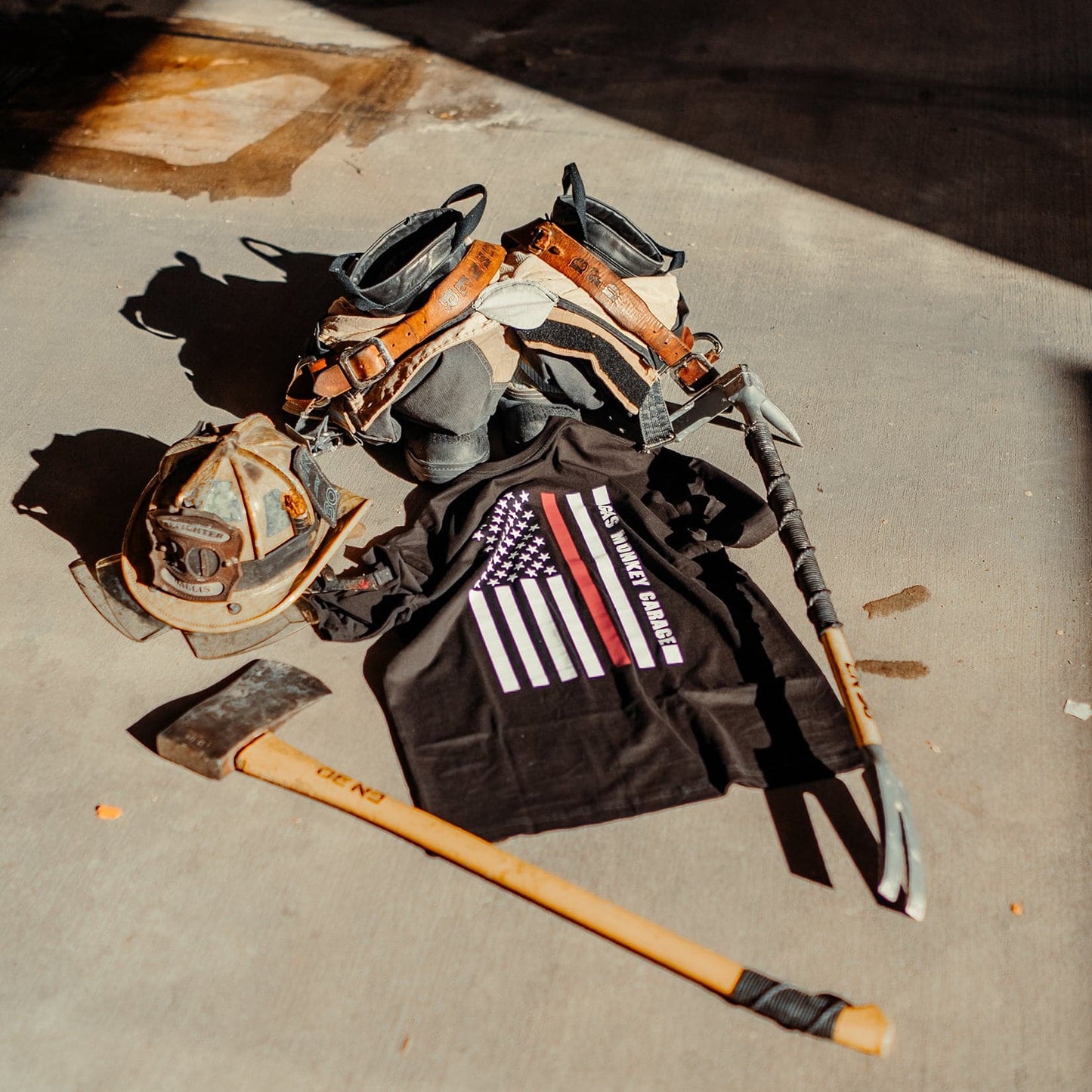 GMG Thin Red Line Tee