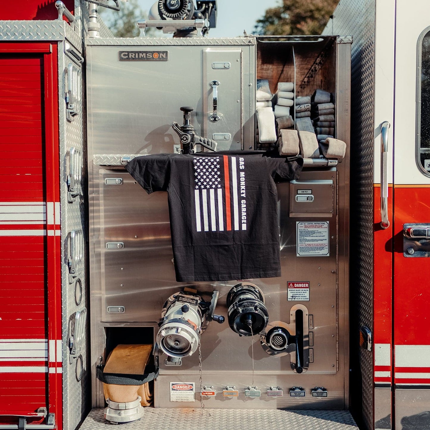 GMG Thin Red Line Tee