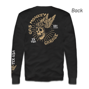 GMG Skull Logo Long Sleeve Tee