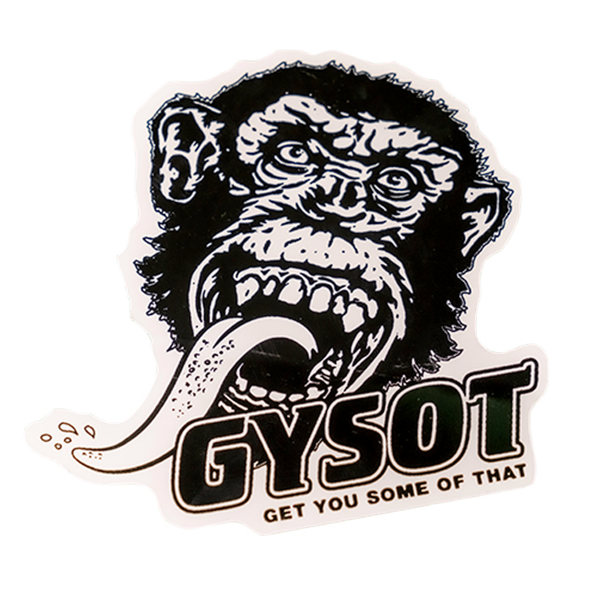 GYSOT Monkey Sticker
