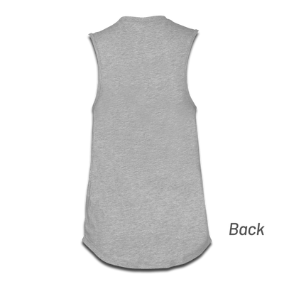 Camiseta sin mangas TCA para mujer - Gris jaspeado