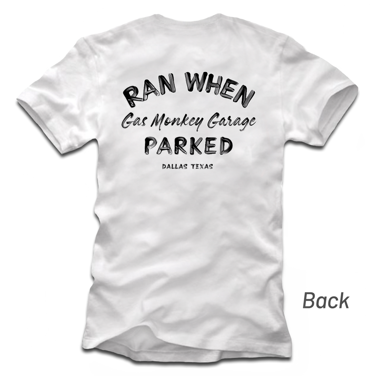 Ran When Parked - White