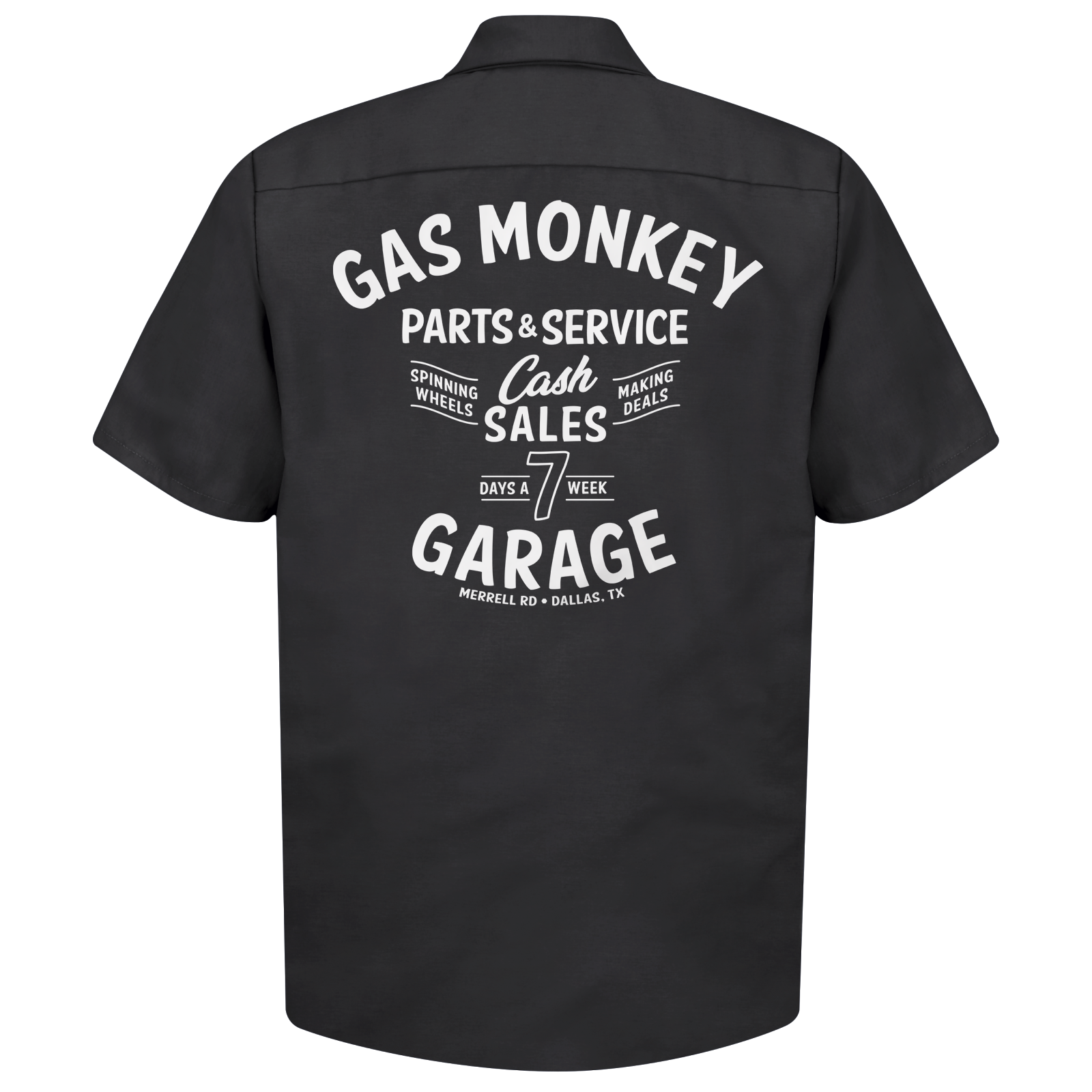 Short Sleeve Work Shirt 690 Bonus Entries Gas Monkey Garage