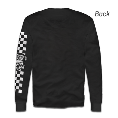 Checkered Monkey Long Sleeve