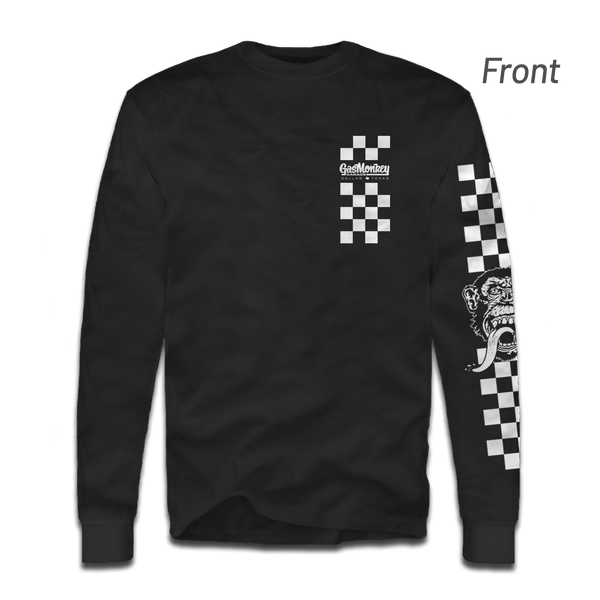 Checkered Monkey Long Sleeve 2.0
