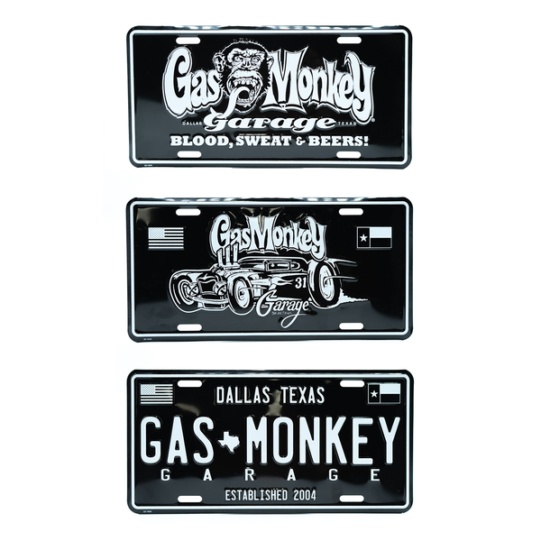 3-Pack License Plates