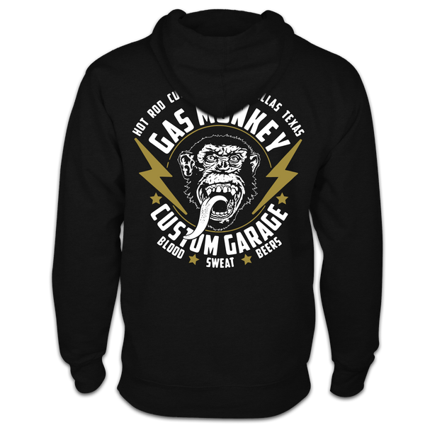 Gold Monkey Pullover Hoodie