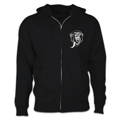 Monkey Zip Hoodie