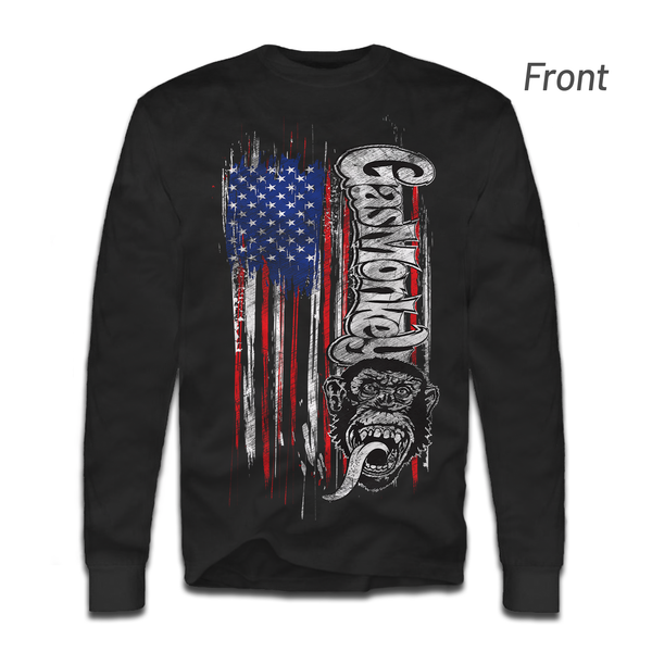 Patriotic Monkey Long Sleeve