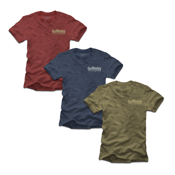 GMG Simple Logo Tee Bundle 3pk.
