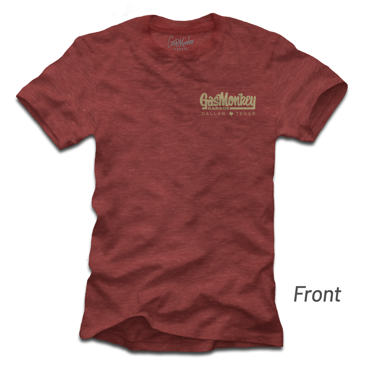 Simple Logo Tee - Heather Red
